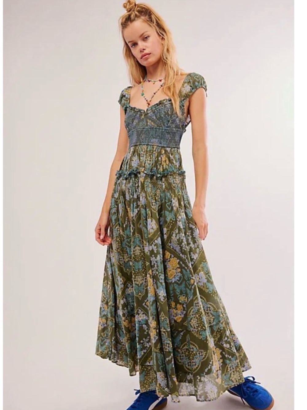 HTF! Free People Forever Favorite Maxi Dress - Picture 3 of 14
